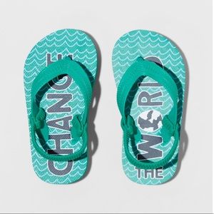 Toddler Boys' Larkin Flip Flop Sandals - Green